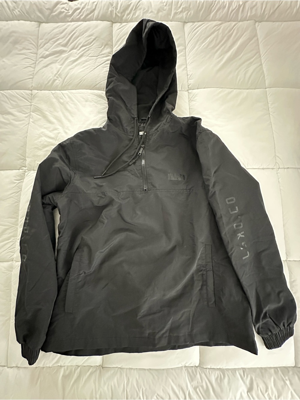 Black LSKD Windbreaker